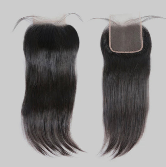 5x5  Transparent Indonesian Straight Closure
